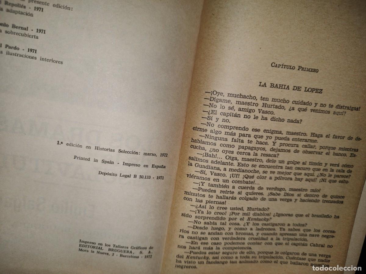 Libros de segunda mano: 56- LOS DRAMAS DE LA ESCLAVITUD - EMILIO SALGARI - Foto 3