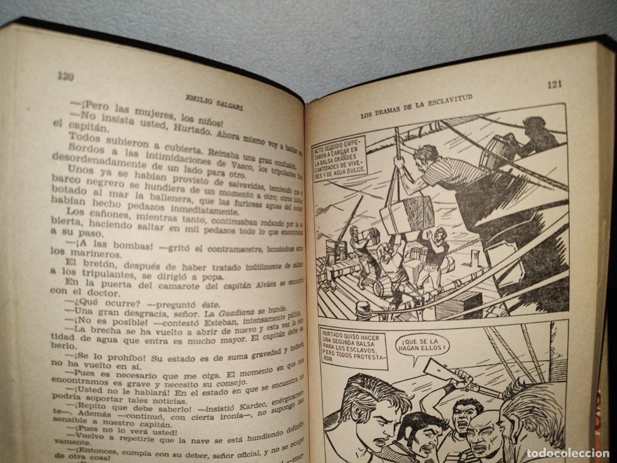 Libros de segunda mano: 56- LOS DRAMAS DE LA ESCLAVITUD - EMILIO SALGARI - Foto 5
