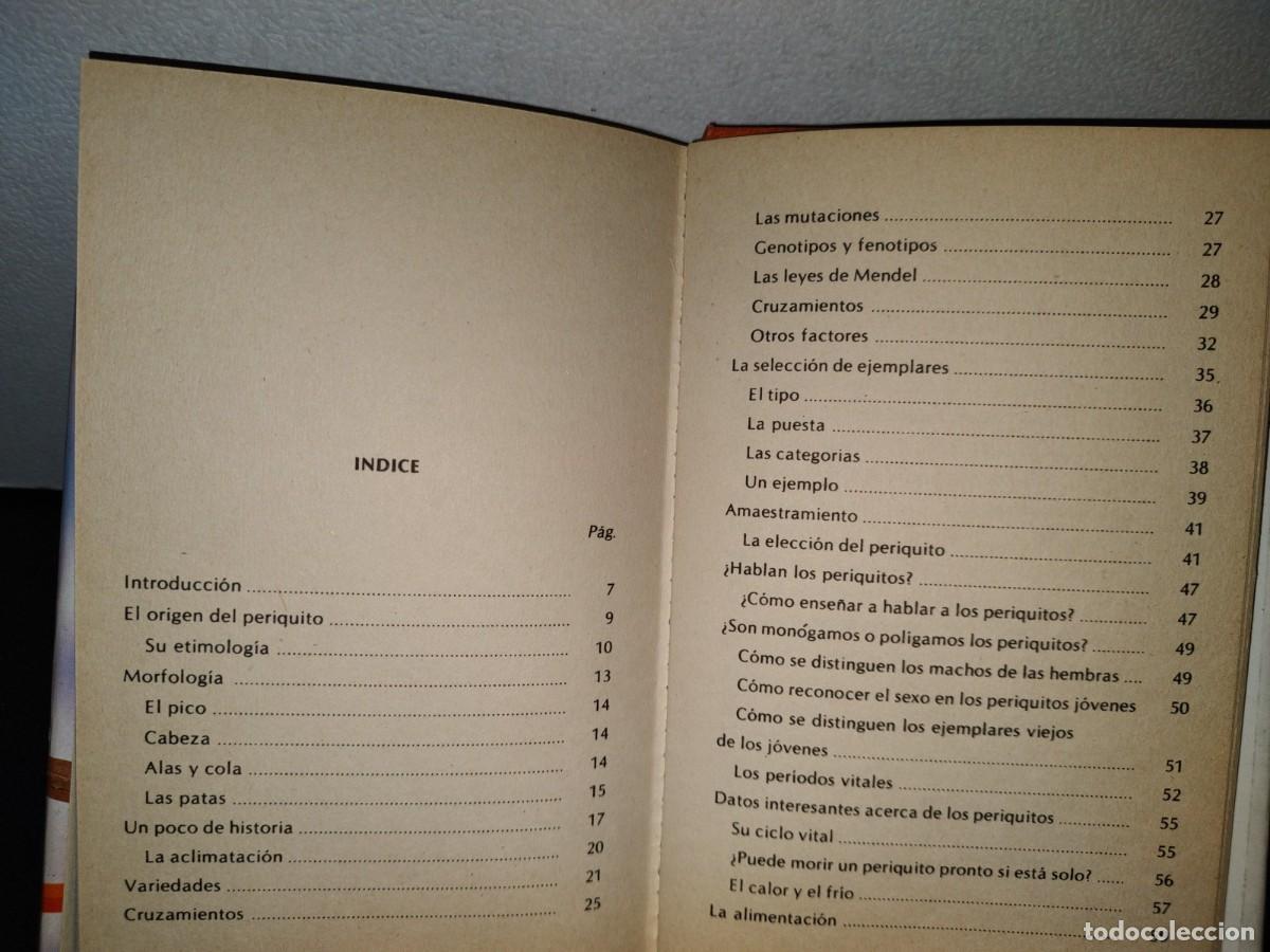 Libros de segunda mano: 56- PERIQUITOS - W. CRAWFORD - Foto 6