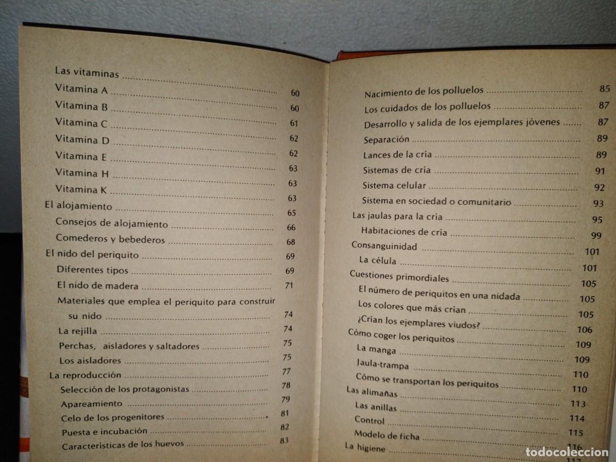 Libros de segunda mano: 56- PERIQUITOS - W. CRAWFORD - Foto 7