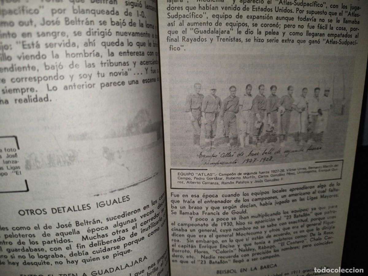 Libros de segunda mano: 56- REMEMBRANZAS BEISBOLERAS - PROF. RAM&Oacute;N OLVERA MIRANDA - 1973 - Foto 10
