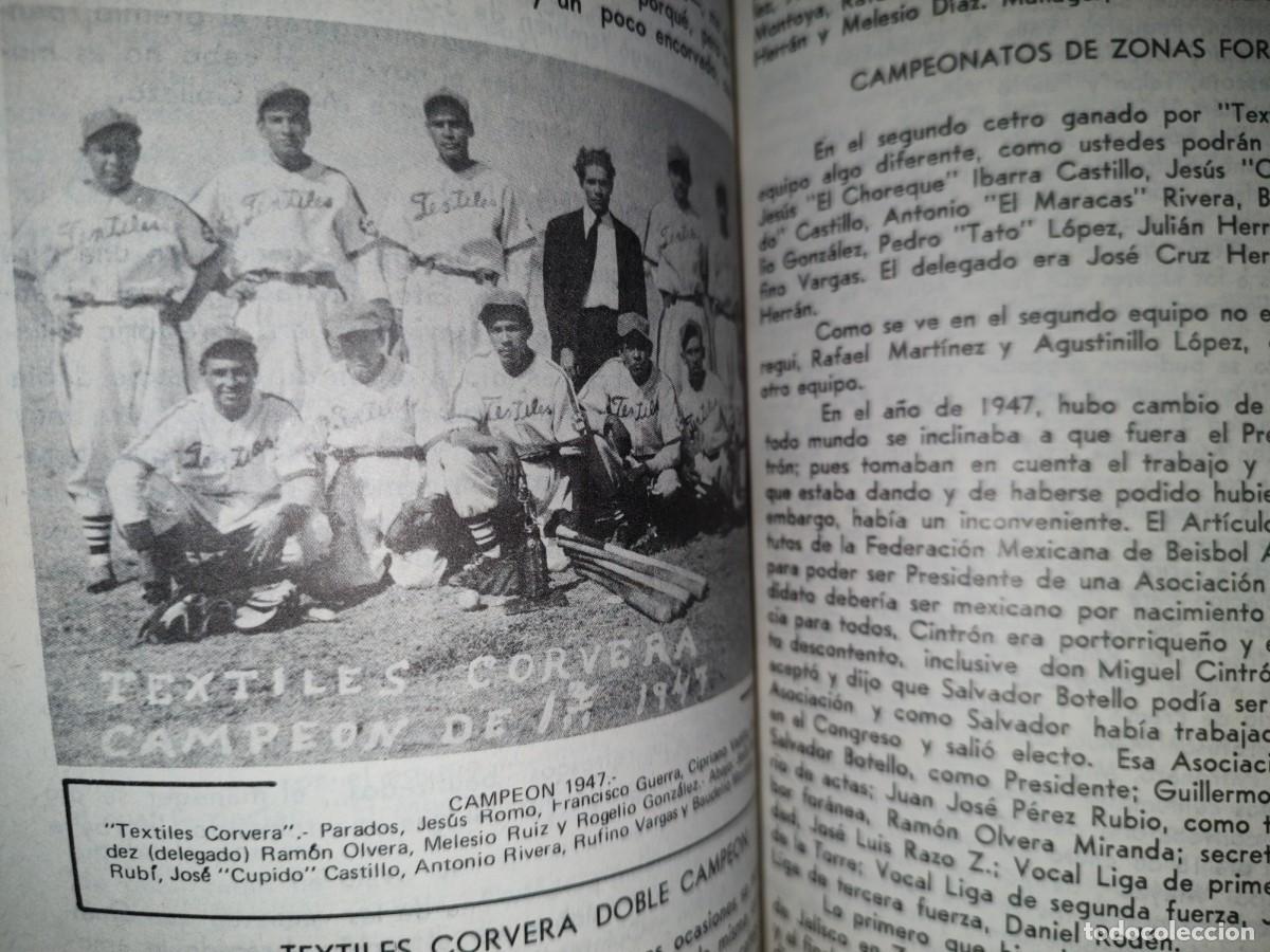 Libros de segunda mano: 56- REMEMBRANZAS BEISBOLERAS - PROF. RAM&Oacute;N OLVERA MIRANDA - 1973 - Foto 11