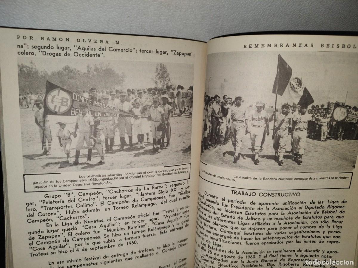 Libros de segunda mano: 56- REMEMBRANZAS BEISBOLERAS - PROF. RAM&Oacute;N OLVERA MIRANDA - 1973 - Foto 13