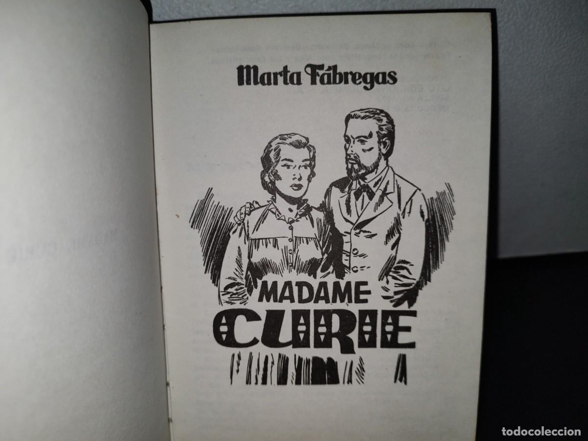 Libros de segunda mano: 56- MADAME CURIE - MARTHA F&Aacute;BREGAS - Foto 3