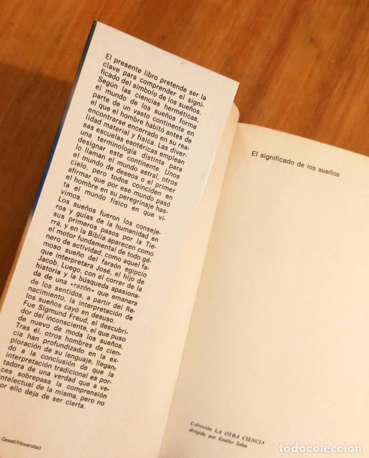 Libros de segunda mano: EL SIGNIFICADO DE LOS SUE&Ntilde;OS - Foto 3