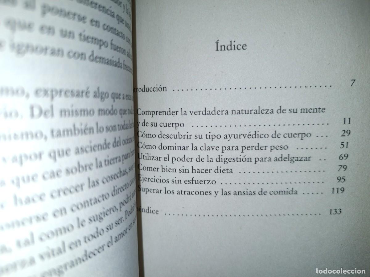 Libros de segunda mano: 56- PESO PERFECTO -DEEPAK CHOPRA - Foto 5
