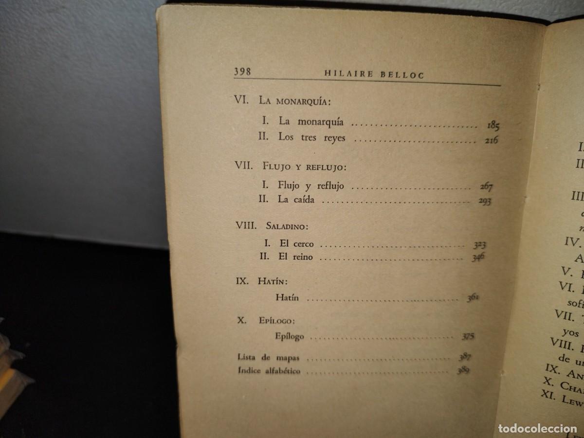 Libros de segunda mano: 56- LAS CRUZADAS - HILAIRE BELLOC - 1945 - Foto 9