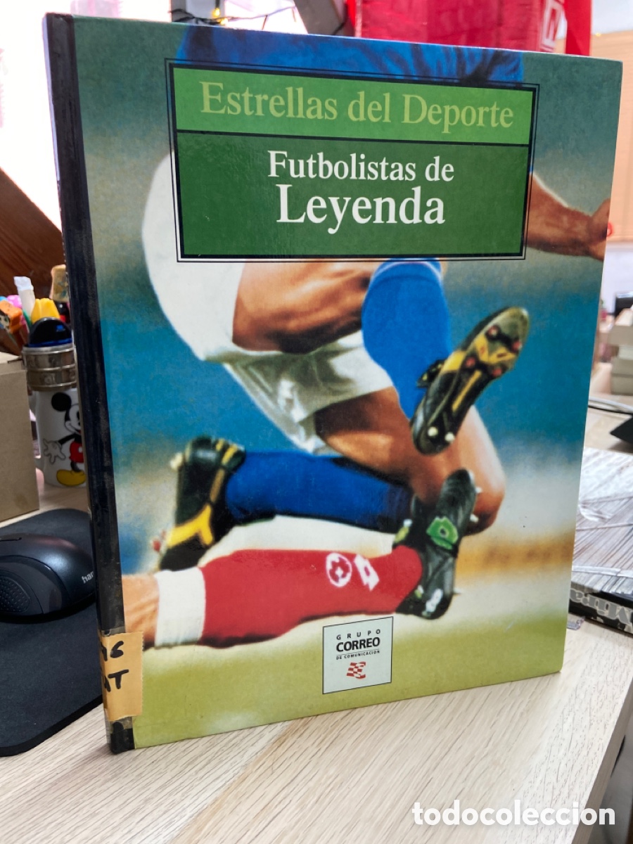 Libros de segunda mano: Caja51 estrellas del deporte, futbolistas de leyenda, grupo correo de comunicaci&oacute;n