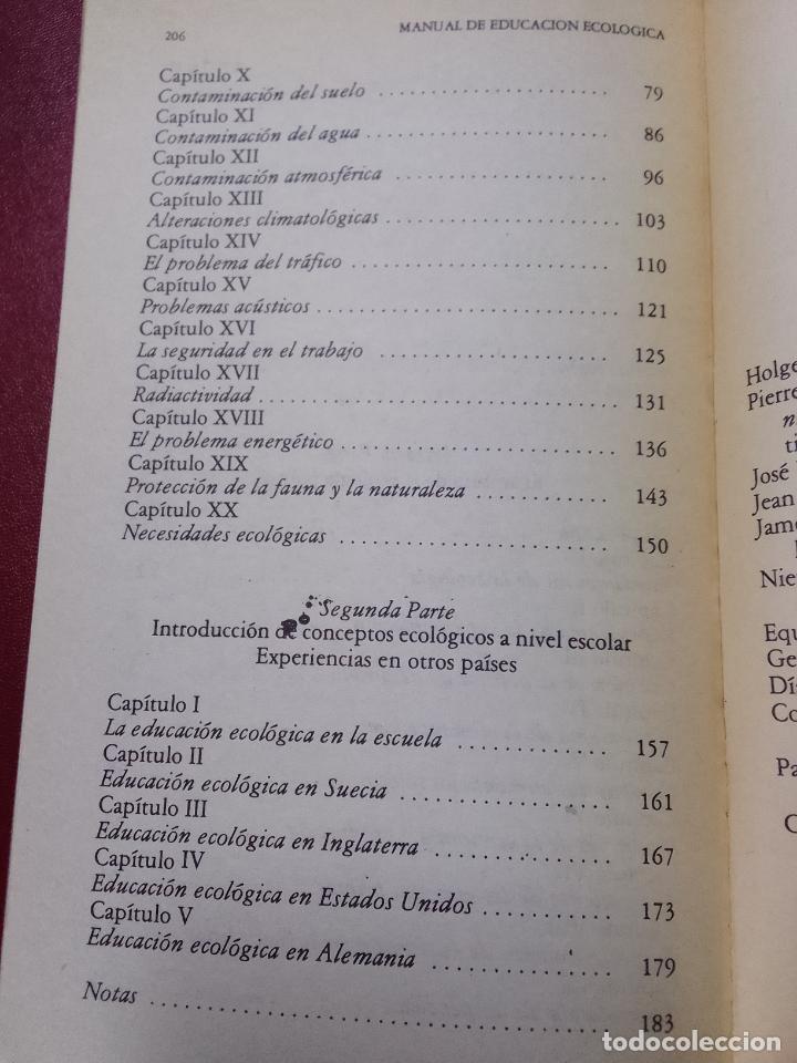 Libros de segunda mano: Holger Strohm: Manual de educaci&oacute;n ecol&oacute;gica (Zero. 1979) - Foto 3