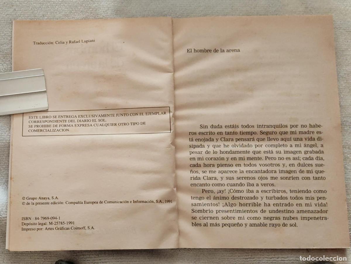 Libros de segunda mano: EL HOMBRE DE LA ARENA. - Foto 3