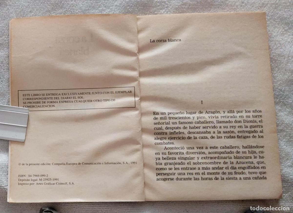 Libros de segunda mano: LA CORZA BLANCA. - Foto 3