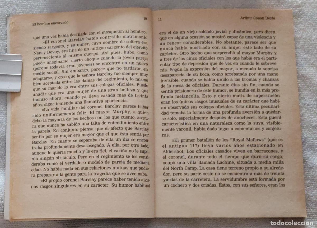 Libros de segunda mano: EL HOMBRE ENCORVADO. - Foto 4