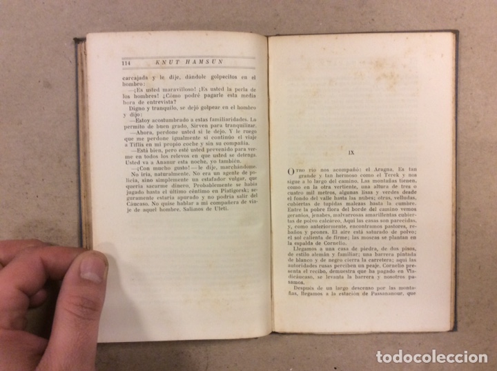 Libros de segunda mano: EN EL PAIS DE LOS CUENTOS. KNUT HAMSUN. EDICIONES &Aacute;NFORA 1943 - Foto 6