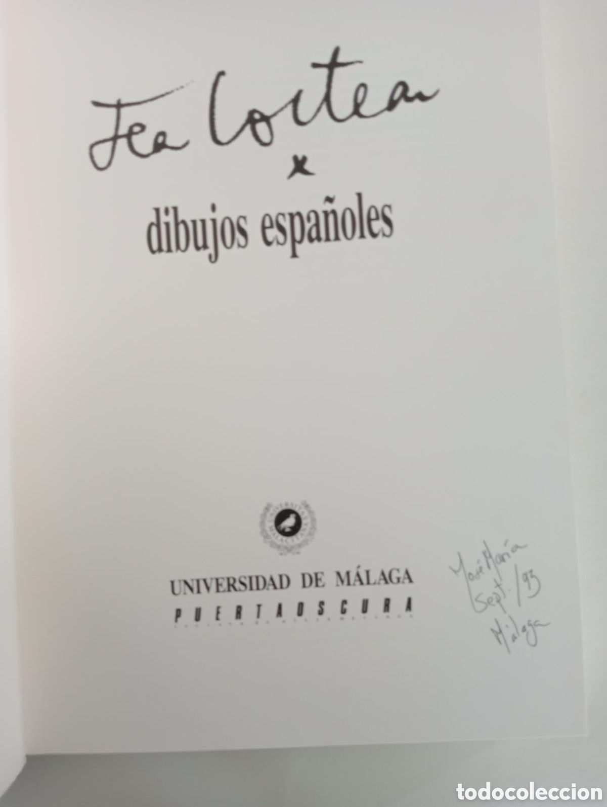Libros de segunda mano: Jean Cocteau. Dibujos espa&ntilde;oles - Foto 2