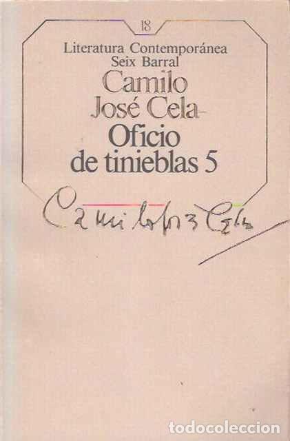 Libros de segunda mano: Oficio de tinieblas 5 - Cela, Camilo Jos&eacute; - Foto 1