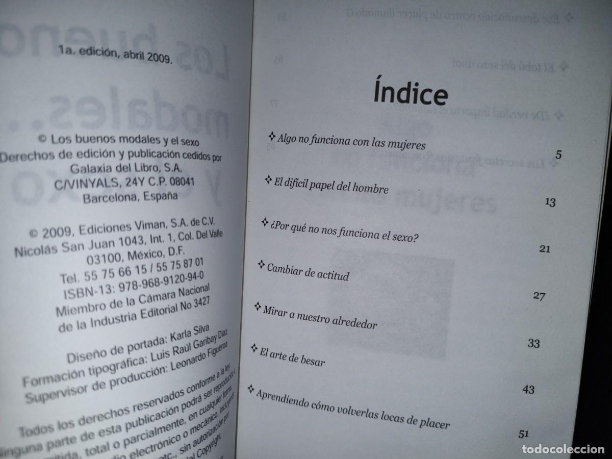 Libros de segunda mano: 56- LOS BUENOS MODALES Y EL SEXO - Foto 4