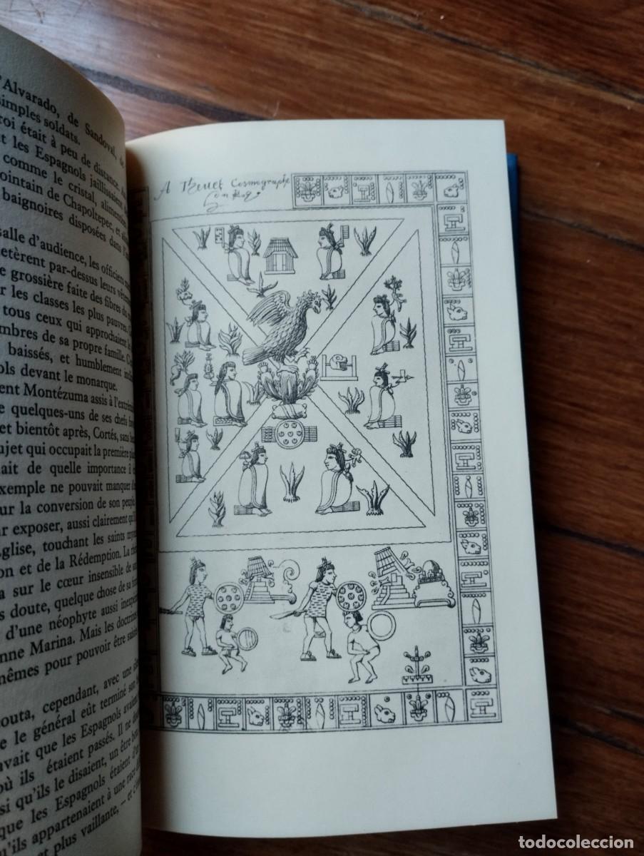 Libros de segunda mano: Libro La Muerte del Imperio Azteca de William H Prescott, en franc&eacute;s. - Foto 13
