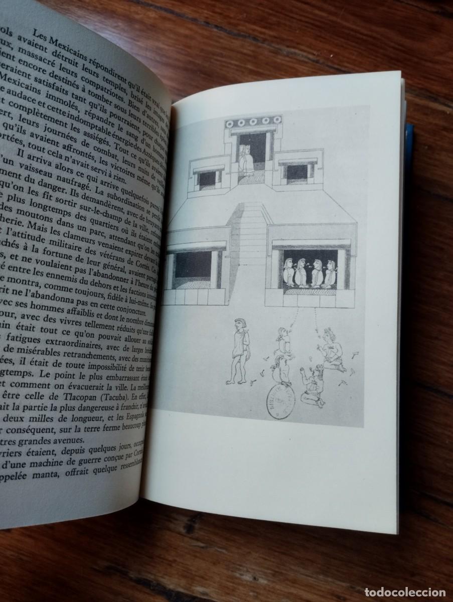 Libros de segunda mano: Libro La Muerte del Imperio Azteca de William H Prescott, en franc&eacute;s. - Foto 19