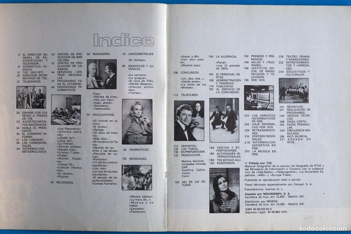 Libros de segunda mano: LIBRO: NUESTRO LIBRO DEL A&Ntilde;O. RTVE 1976. - Foto 4