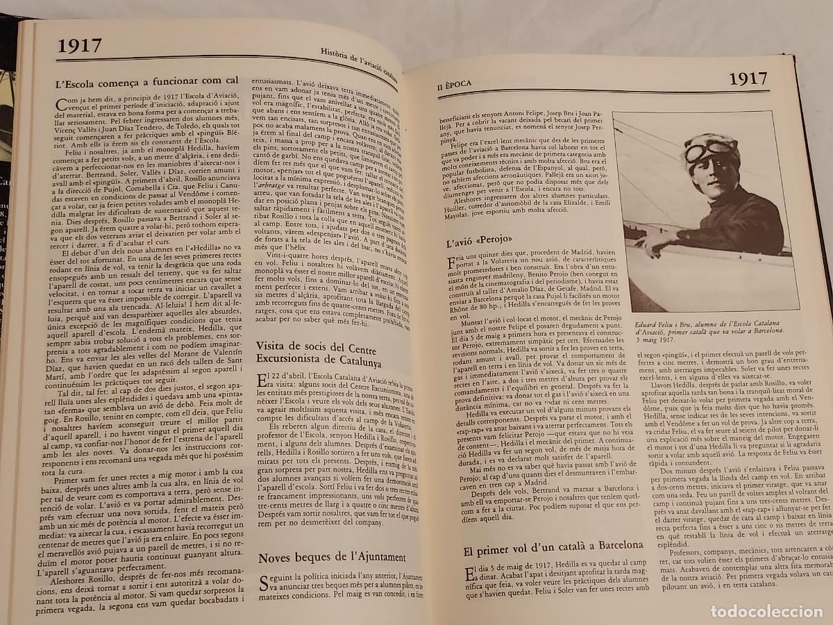 Libros de segunda mano: HISTORIA DE L AVIACI&Oacute; CATALANA - Foto 4