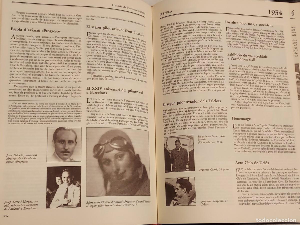 Libros de segunda mano: HISTORIA DE L AVIACI&Oacute; CATALANA - Foto 2