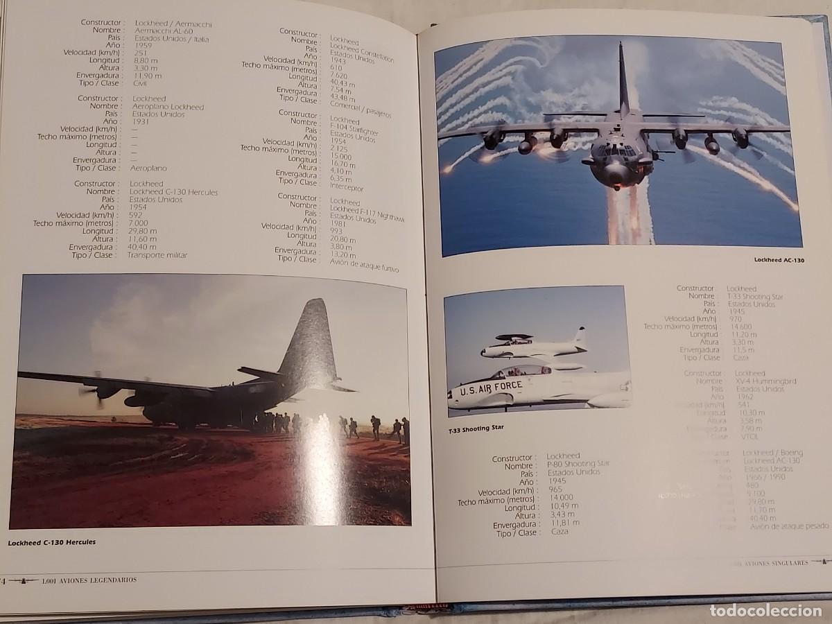 Libros de segunda mano: 1001 AVIONES LEGENDARIOS - Foto 2