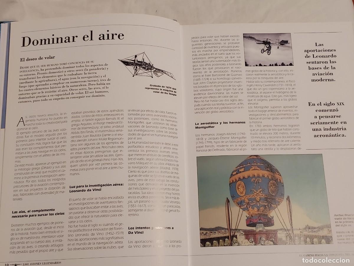 Libros de segunda mano: 1001 AVIONES LEGENDARIOS - Foto 4