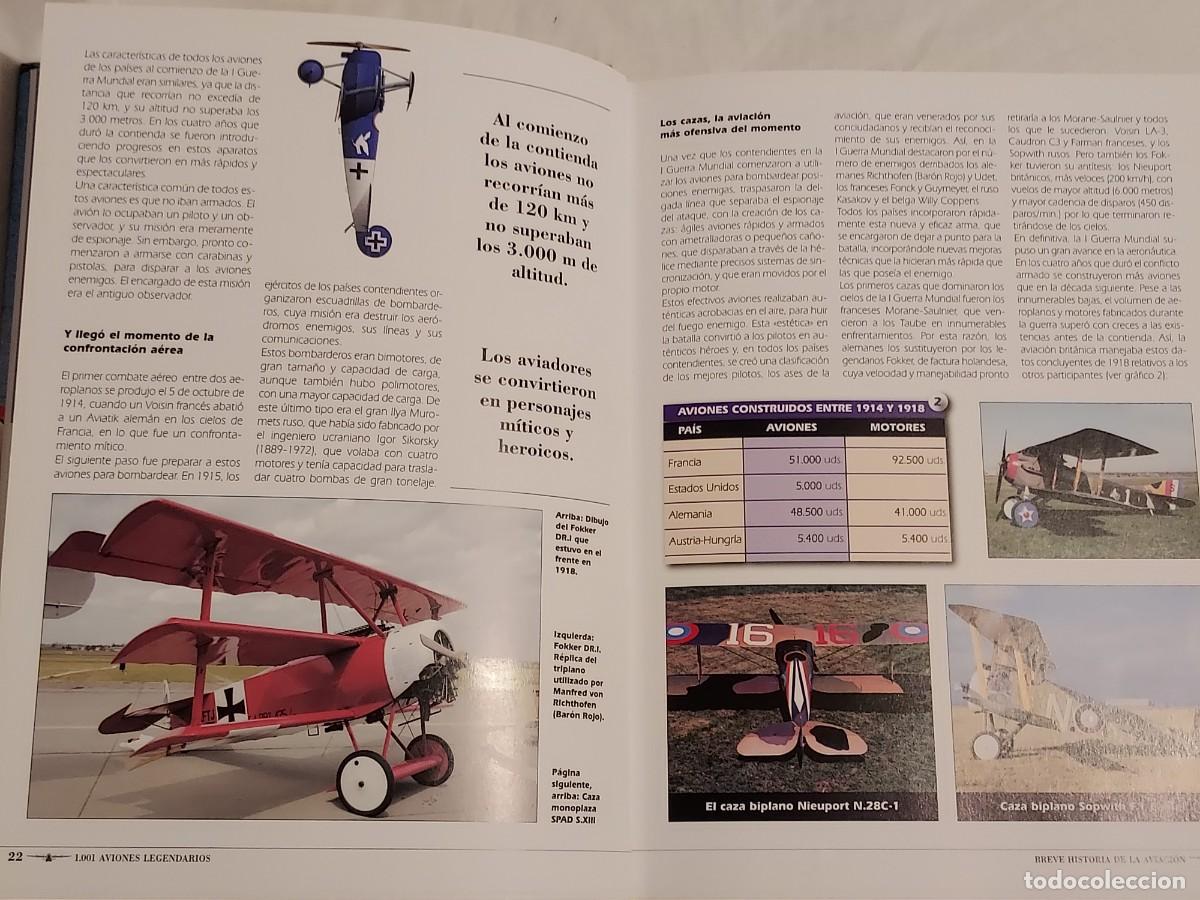 Libros de segunda mano: 1001 AVIONES LEGENDARIOS - Foto 5