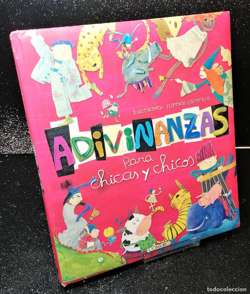 Libros de segunda mano: Libro: &rdquo;Adivinanzas para chicas y chicas&rdquo; edit. todolibro - Foto 1