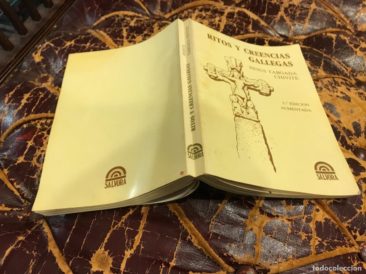 Libros de segunda mano: XES&Uacute;S TABOADA CHIVITE. RITOS Y CREENCIAS GALLEGAS. ED. S&Aacute;LVORA, 1982 - Foto 1