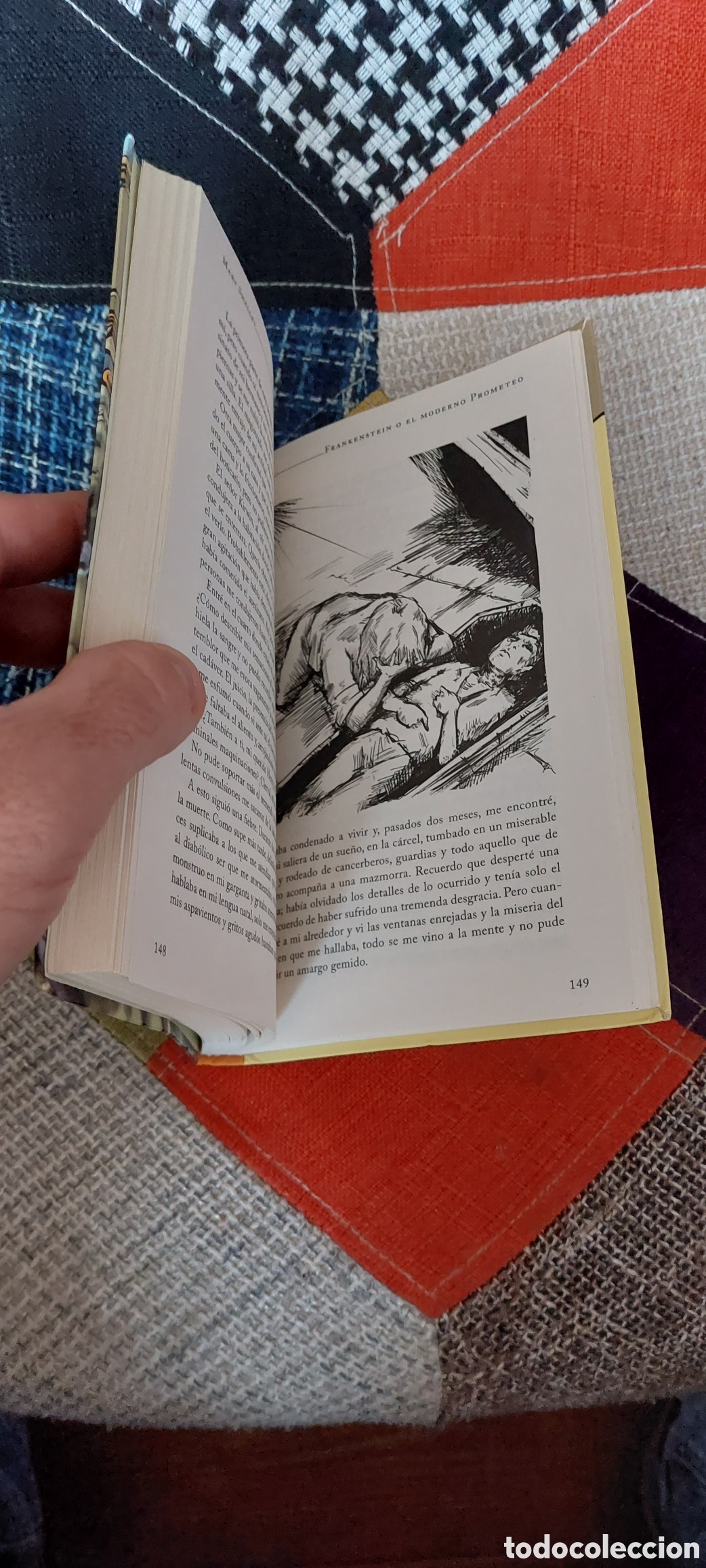 Libros de segunda mano: Libro Frankenstein -Mary Shelley- CLasicos Juveniles- - Foto 7