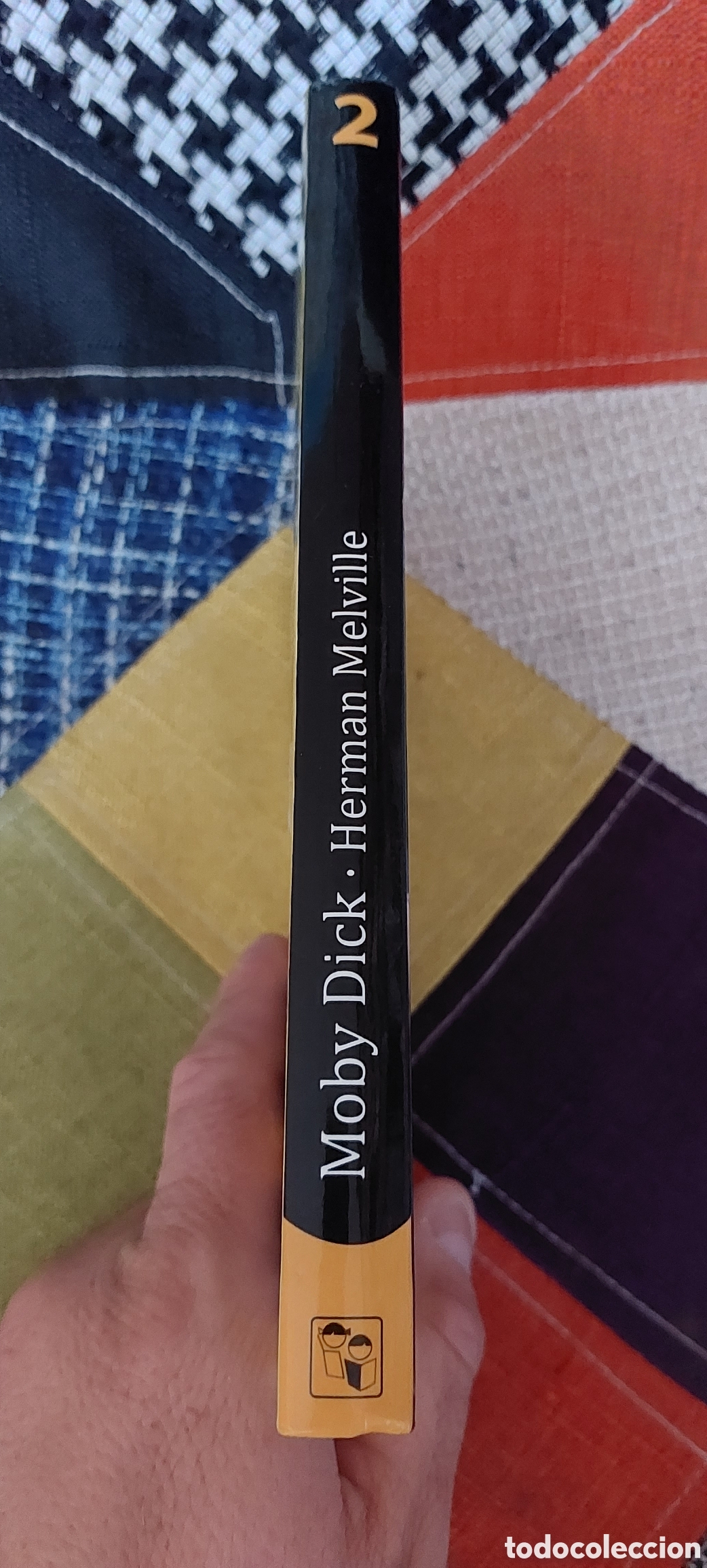 Libros de segunda mano: Libro Moby Dick -Herman Melville- Cl&aacute;sicos Juveniles- - Foto 2