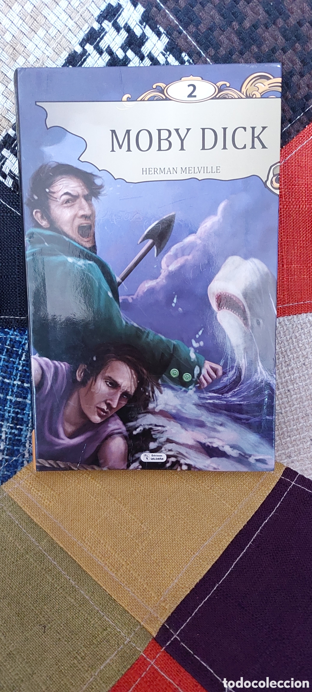 Libros de segunda mano: Libro Moby Dick -Herman Melville- Cl&aacute;sicos Juveniles- - Foto 1