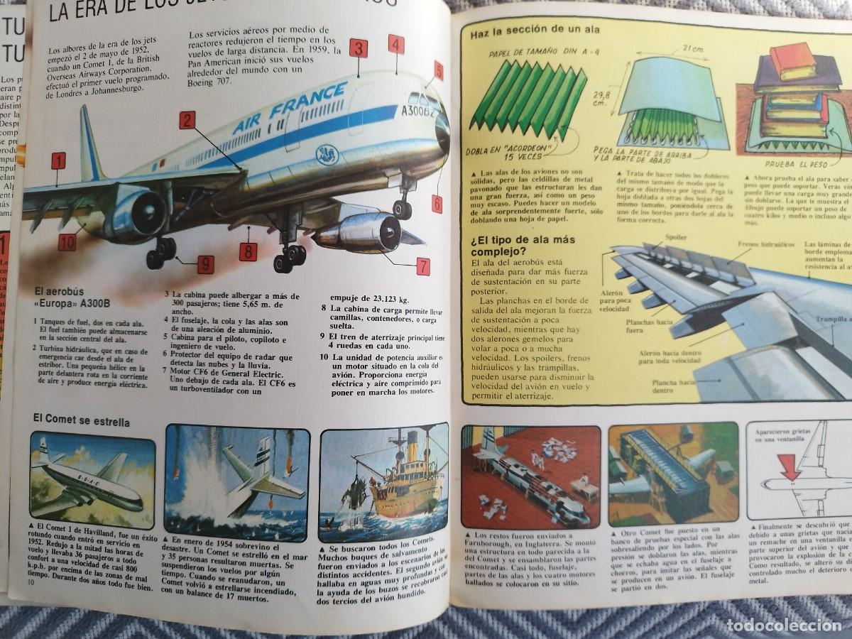 Libros de segunda mano: El Joven Cient&iacute;fico El libro de los JETS Plesa Sm Ediciones 1979 - Foto 6