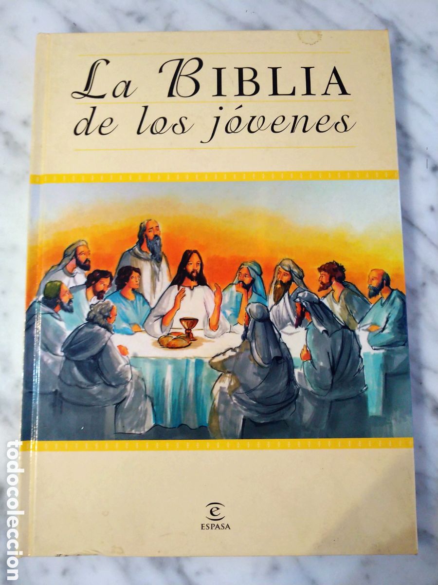 Libri di seconda mano: LA BIBLIA DE LOS J&Oacute;VENES - ESPASA . Con ilustraciones a color
