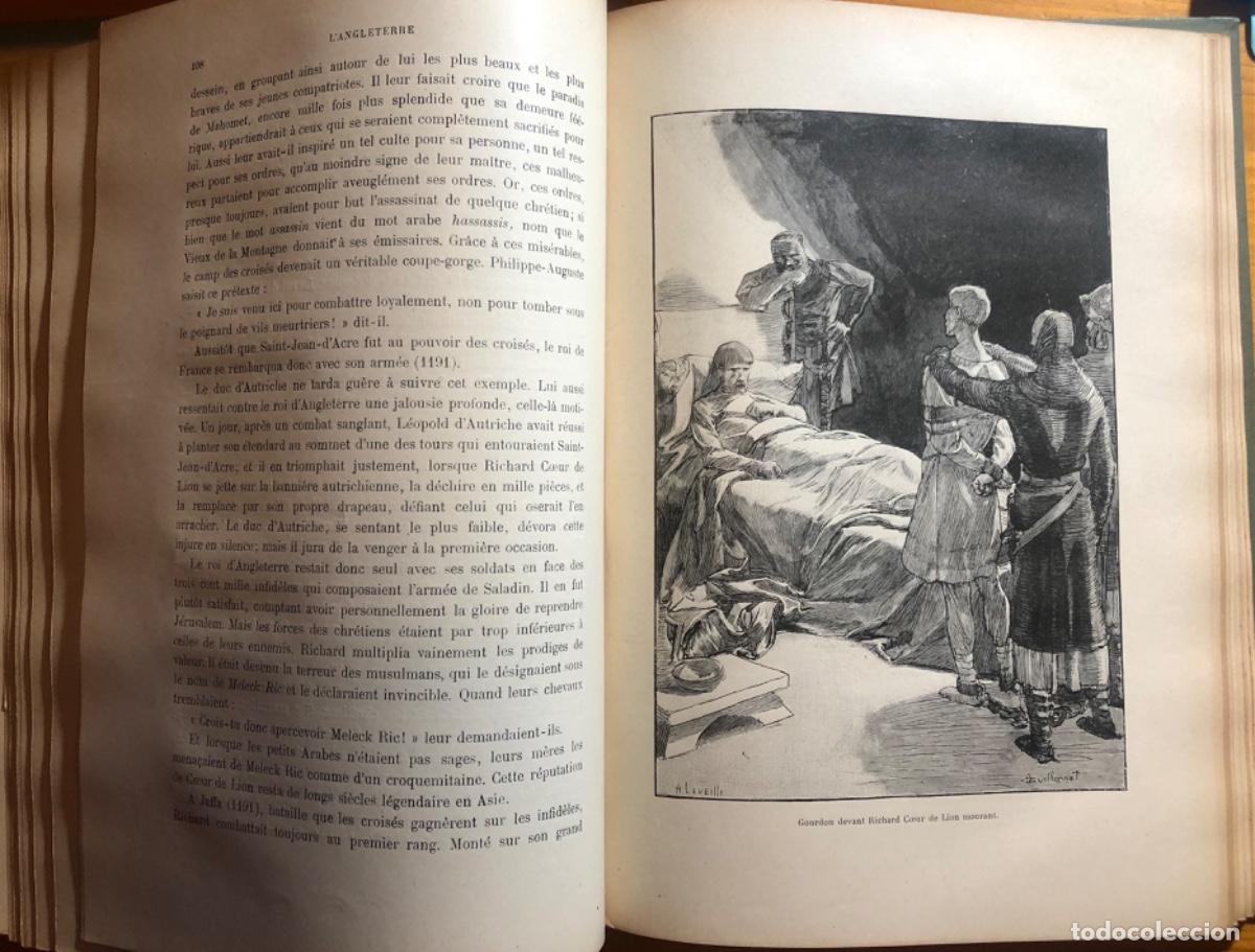 Libros de segunda mano: HISTORIA DE INGLATERRA- L ANGLETERRE- E. DE MOUSAAC- Ca. 1905 - Foto 6