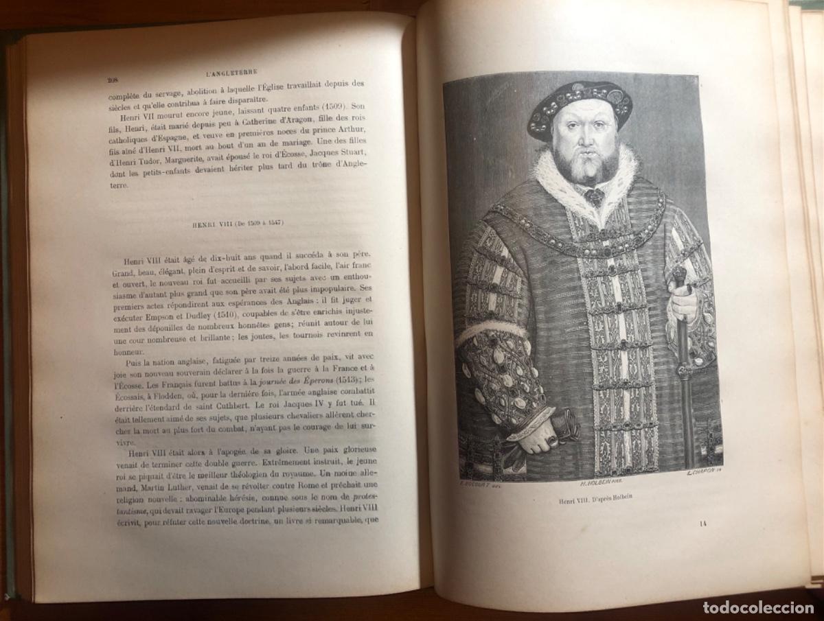 Libros de segunda mano: HISTORIA DE INGLATERRA- L ANGLETERRE- E. DE MOUSAAC- Ca. 1905 - Foto 9