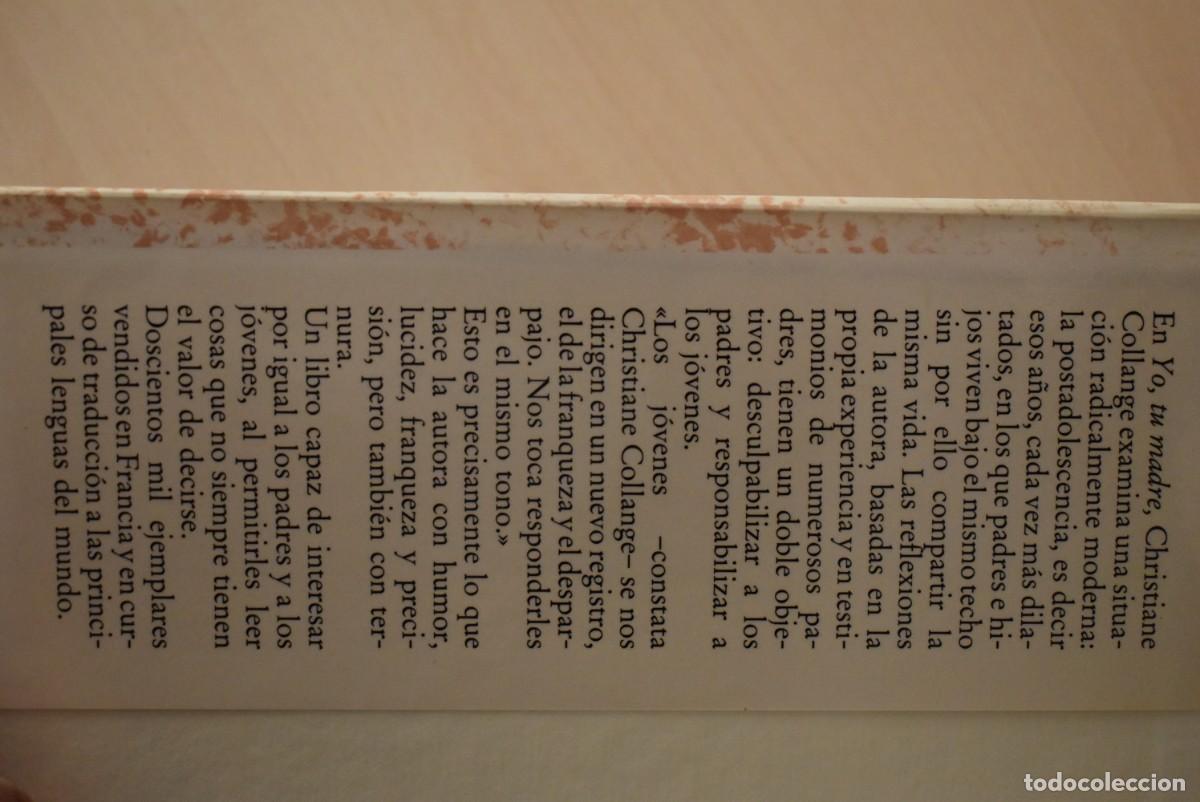 Libros de segunda mano: Yo, tu madre. Christiane Collange - Foto 2