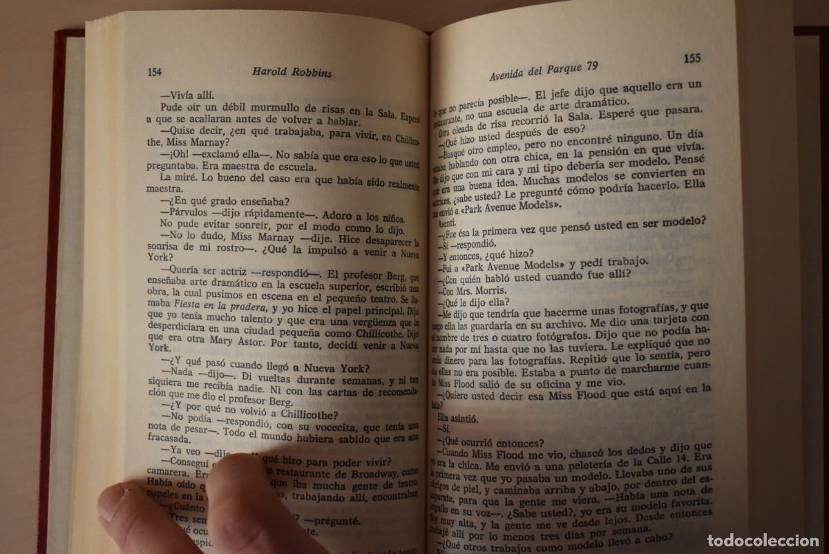 Libros de segunda mano: Avenida del parque 79. Harold Robbins - Foto 2