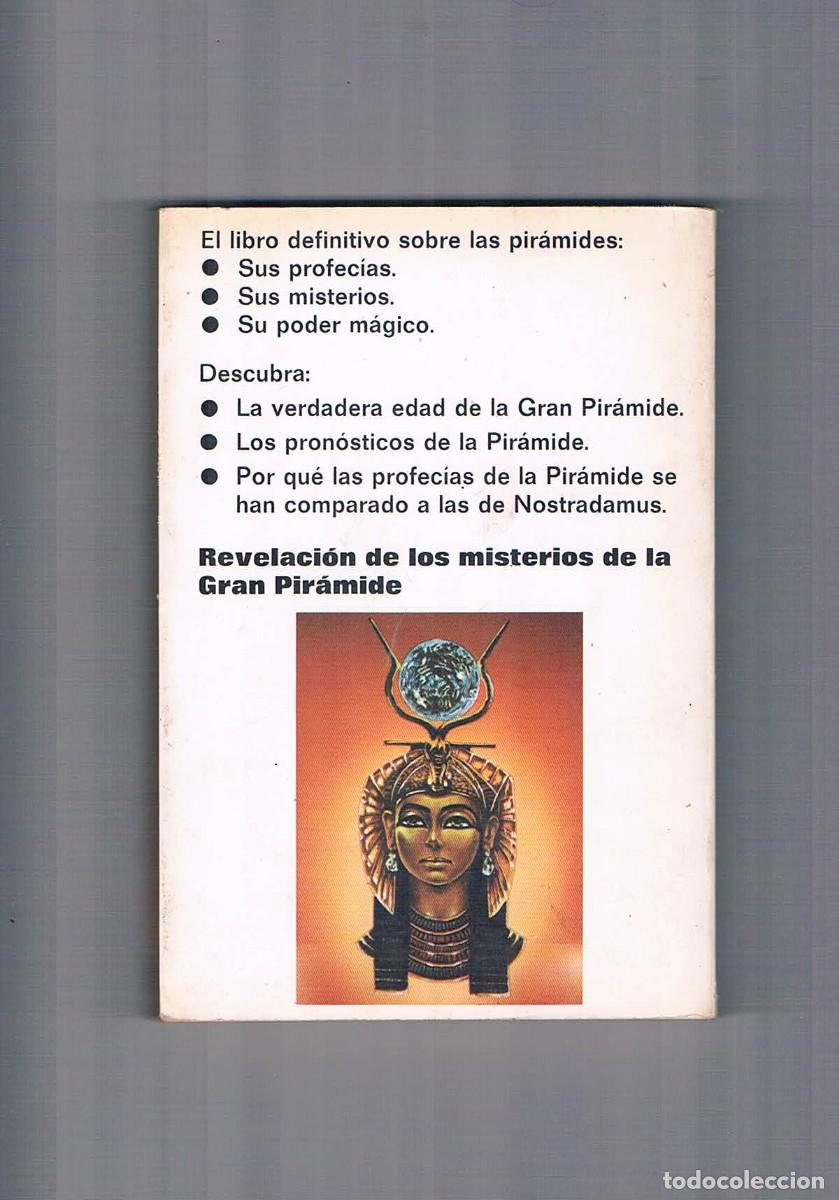 Libros de segunda mano: Las profecias de la piramide Max Toth martinez roca 1982 **- - Foto 2