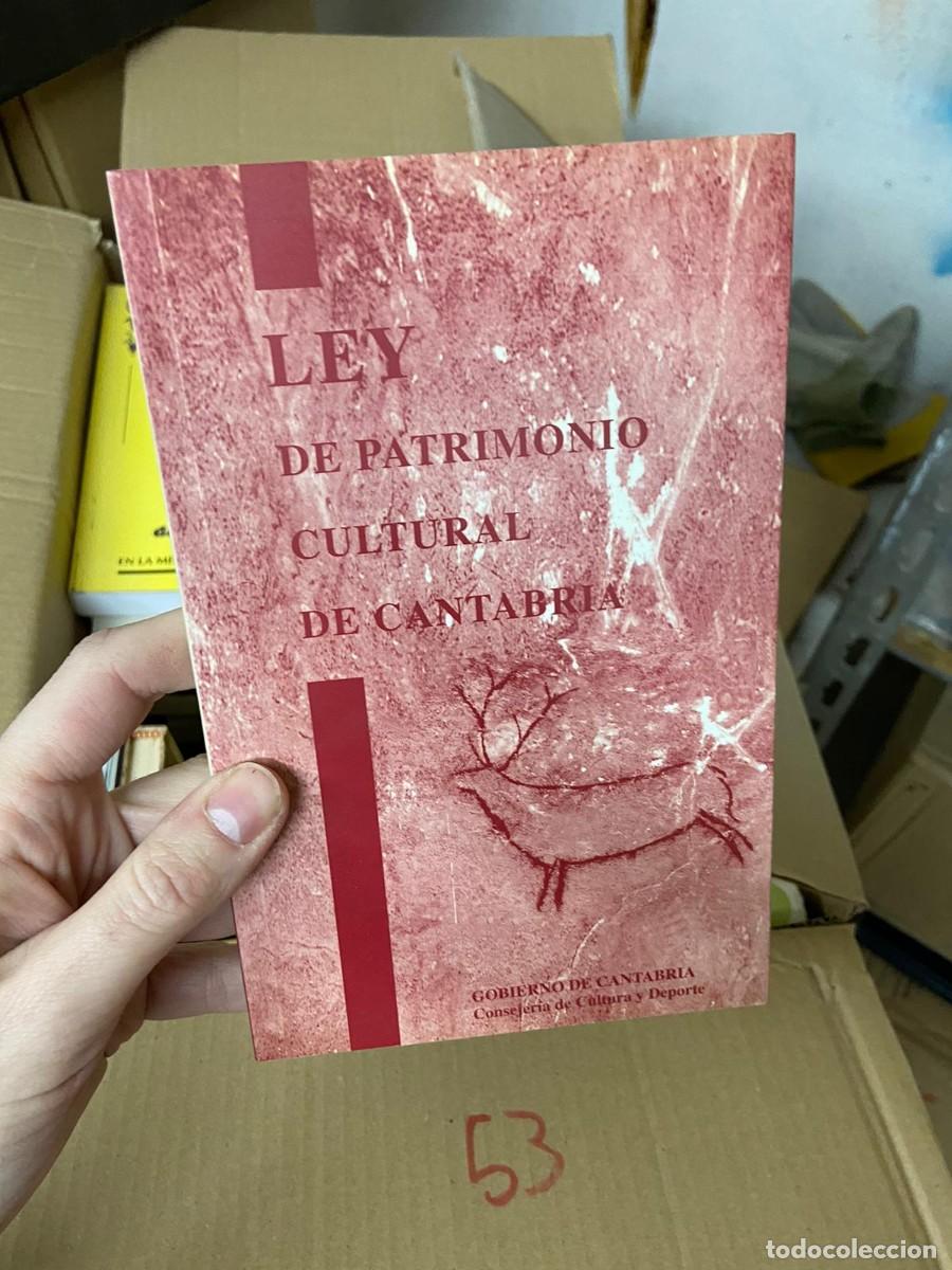 Libros de segunda mano: Caja53 LEY DEL PATRIMONIO CULTURAL DE CANTABRIA