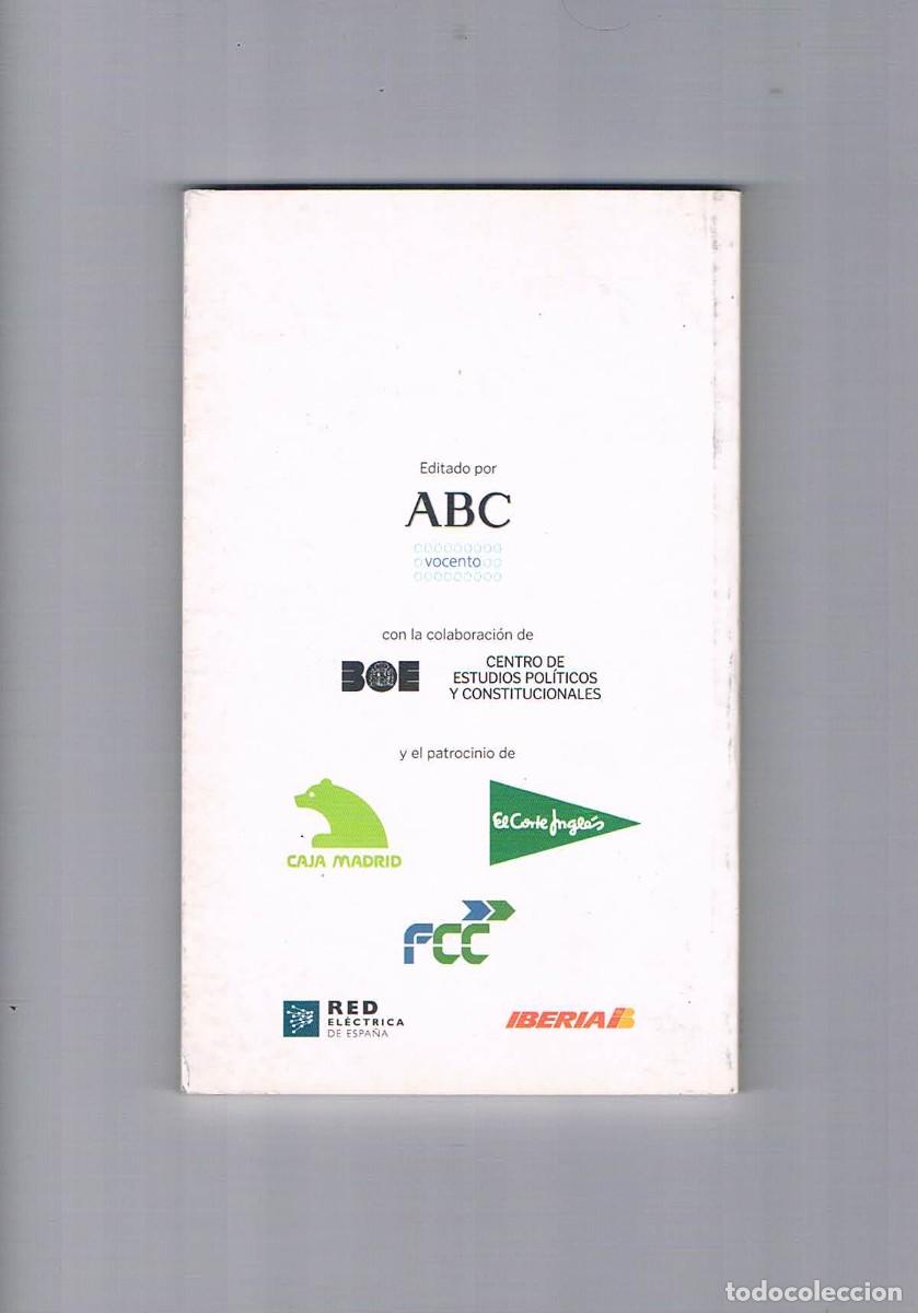 Libros de segunda mano: Constitucion Espa&ntilde;ola Abc 2003 **- - Foto 2