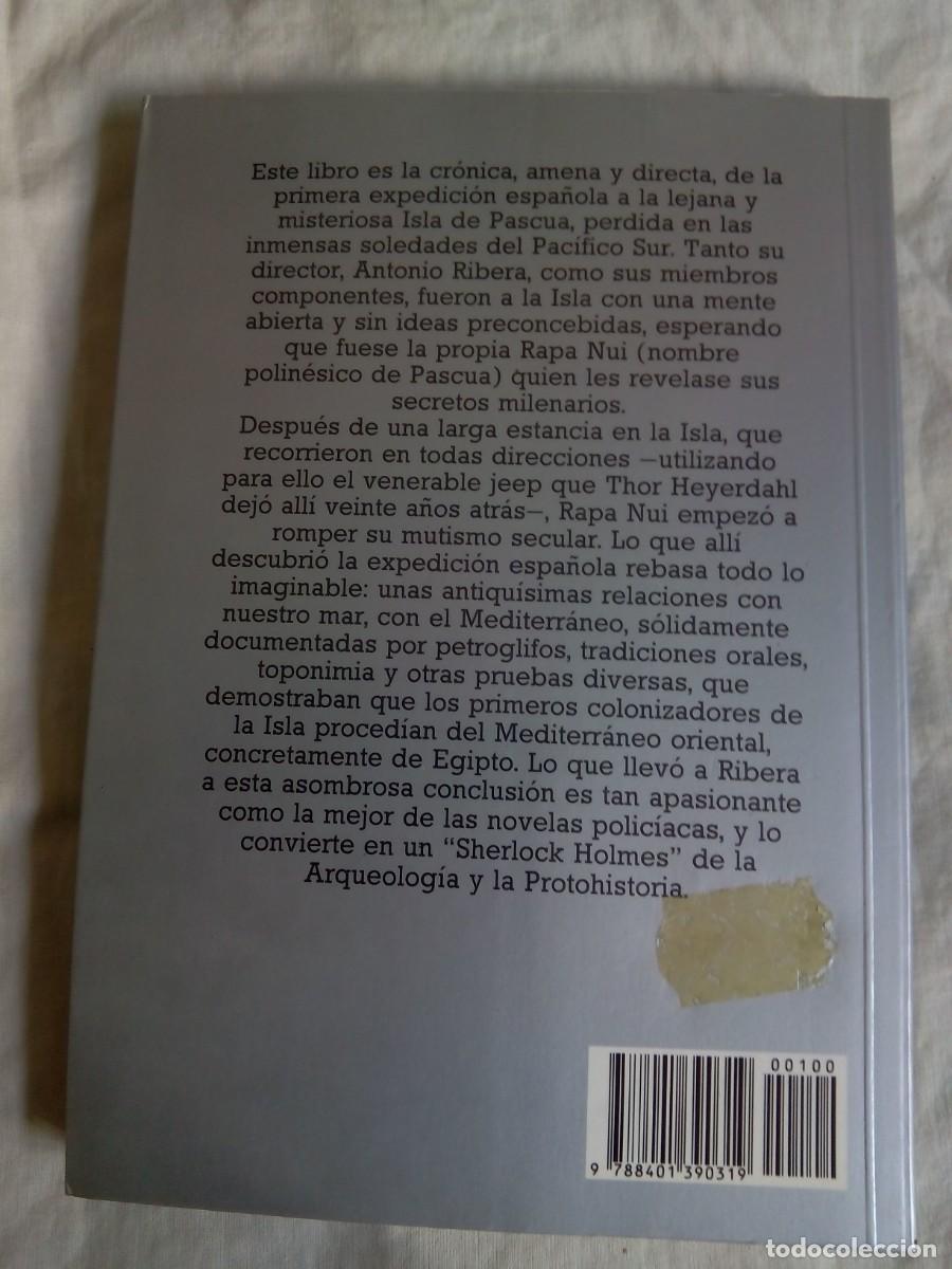 Libros de segunda mano: OPERACI&Oacute;N RAPA NUI - RIBERA, ANTONIO - Foto 2