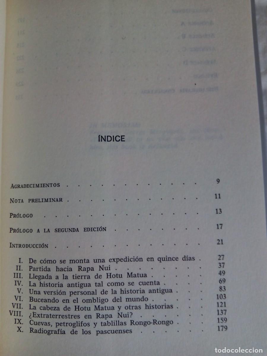 Libros de segunda mano: OPERACI&Oacute;N RAPA NUI - RIBERA, ANTONIO - Foto 3