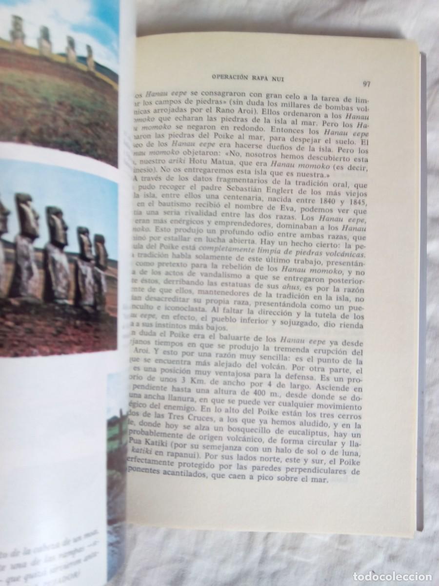 Libros de segunda mano: OPERACI&Oacute;N RAPA NUI - RIBERA, ANTONIO - Foto 6