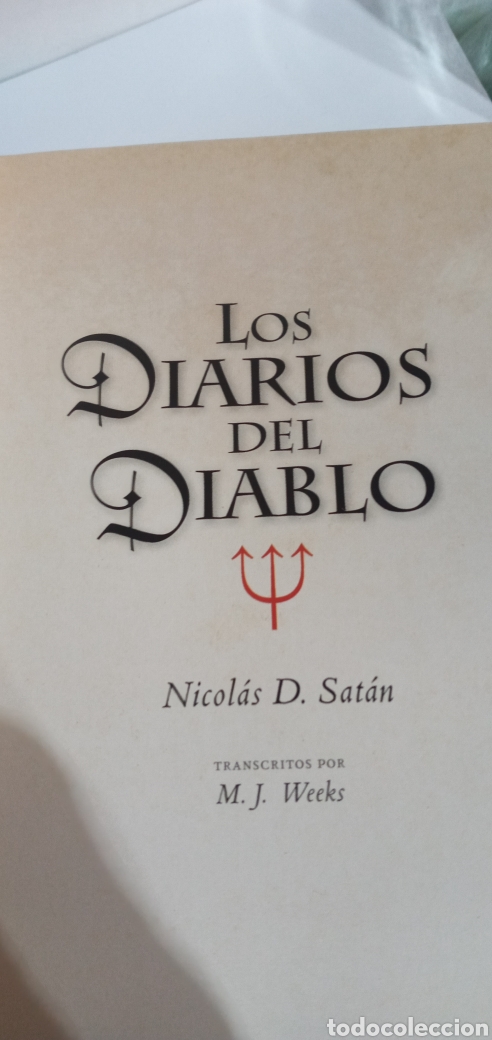Libros de segunda mano: LOS DIARIOS DEL DIABLO. NICOL&Aacute;S D.SAT&Aacute;N - Foto 8