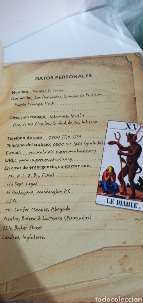Libros de segunda mano: LOS DIARIOS DEL DIABLO. NICOL&Aacute;S D.SAT&Aacute;N - Foto 9