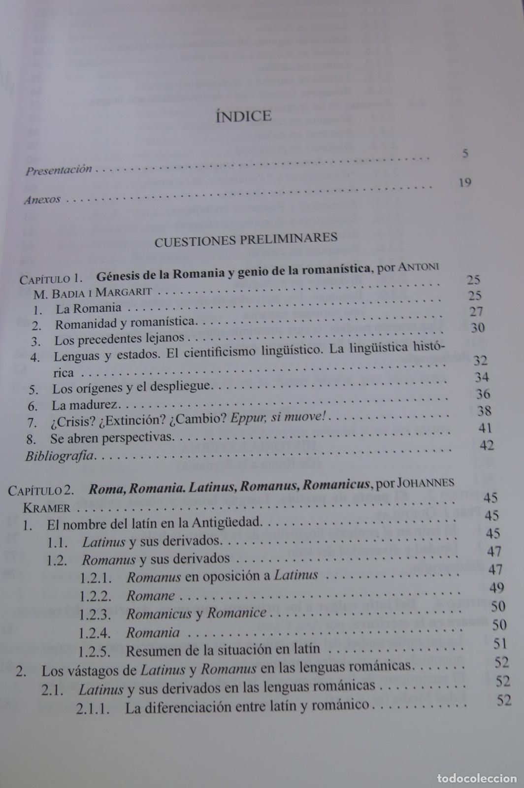 Libros de segunda mano: MANUAL DE LING&Uuml;&Iacute;STICA ROM&Aacute;NICA. VV.AA - Foto 2