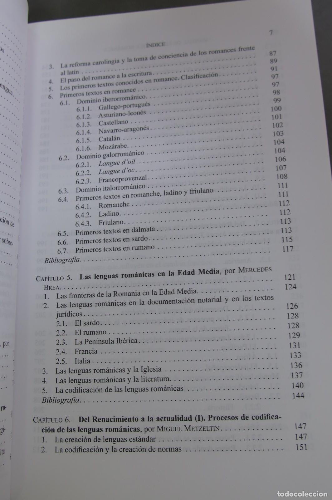 Libros de segunda mano: MANUAL DE LING&Uuml;&Iacute;STICA ROM&Aacute;NICA. VV.AA - Foto 4