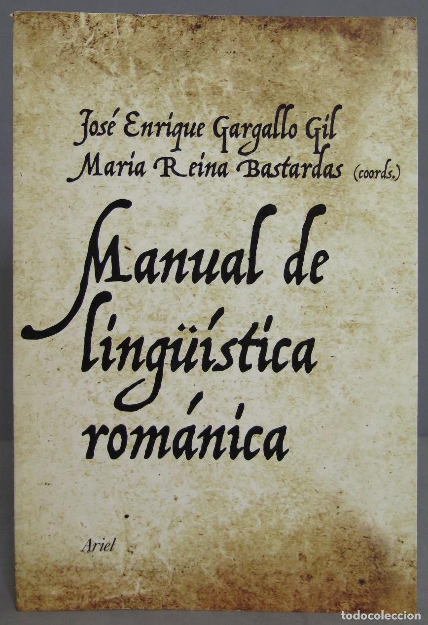 Libros de segunda mano: MANUAL DE LING&Uuml;&Iacute;STICA ROM&Aacute;NICA. VV.AA - Foto 1